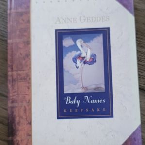 Anne Geddes Baby Names Keepsake